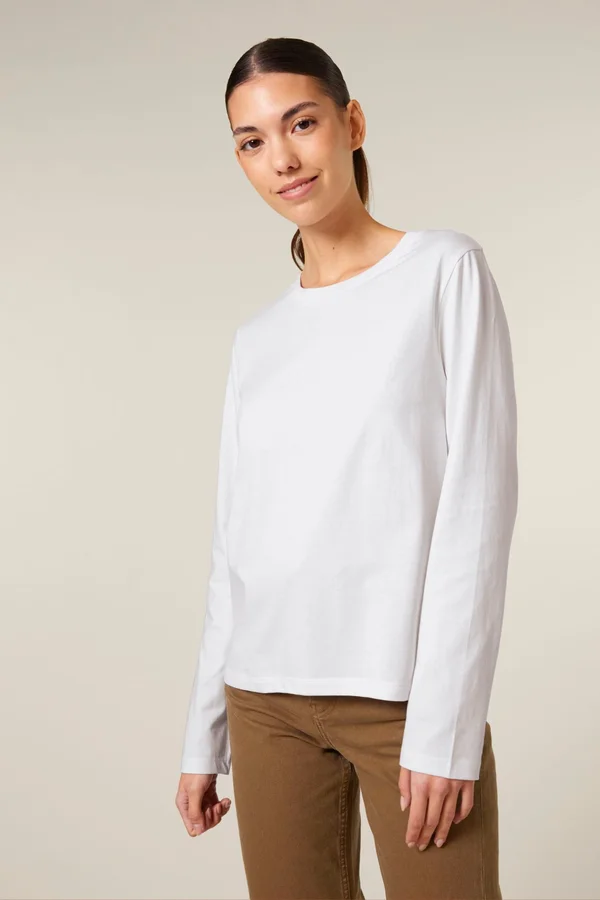 Das Iconic Langarm-Damen-T-Shirt