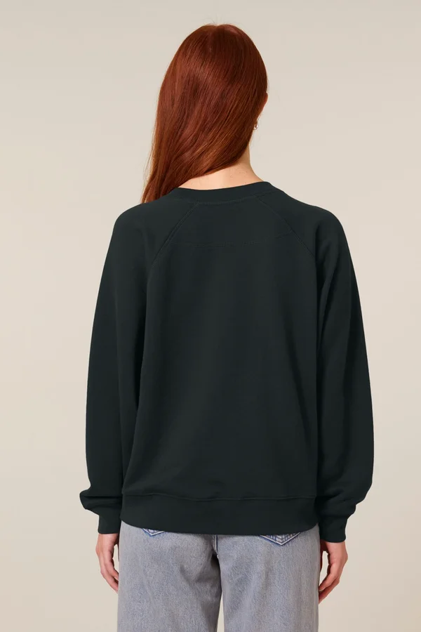 Das Damen-Raglan-Rundhals-Sweatshirt