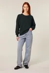 Das Damen-Raglan-Rundhals-Sweatshirt
