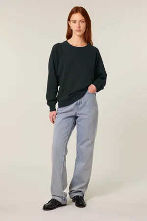 Das Damen-Raglan-Rundhals-Sweatshirt