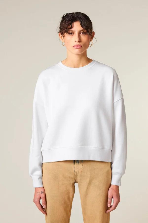 Das Iconic Damen-Rundhals-Sweatshirt