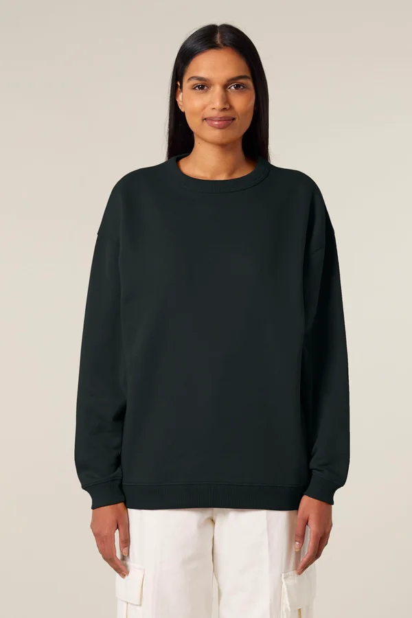 Das Oversized Damen-Rundhals-Sweatshirt