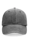 Vintage-Cap mit niedrigem Profil Vintage Black