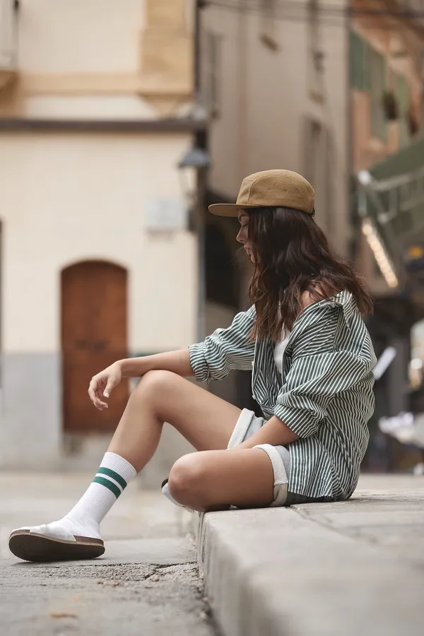 Outdoor-Camper-Kappe aus recyceltem Fleece