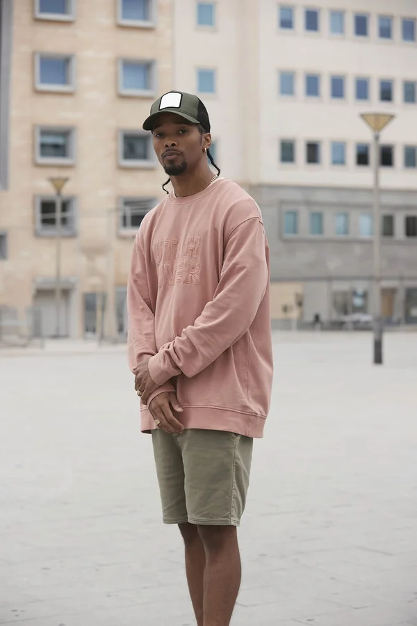 5-panel trucker cap with square patch