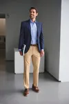 Oliver men's fitted trousers