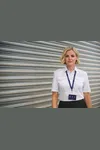 Pilotenhemd mit kurzen Ärmeln für Damen