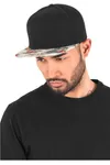 Floral snapback cap