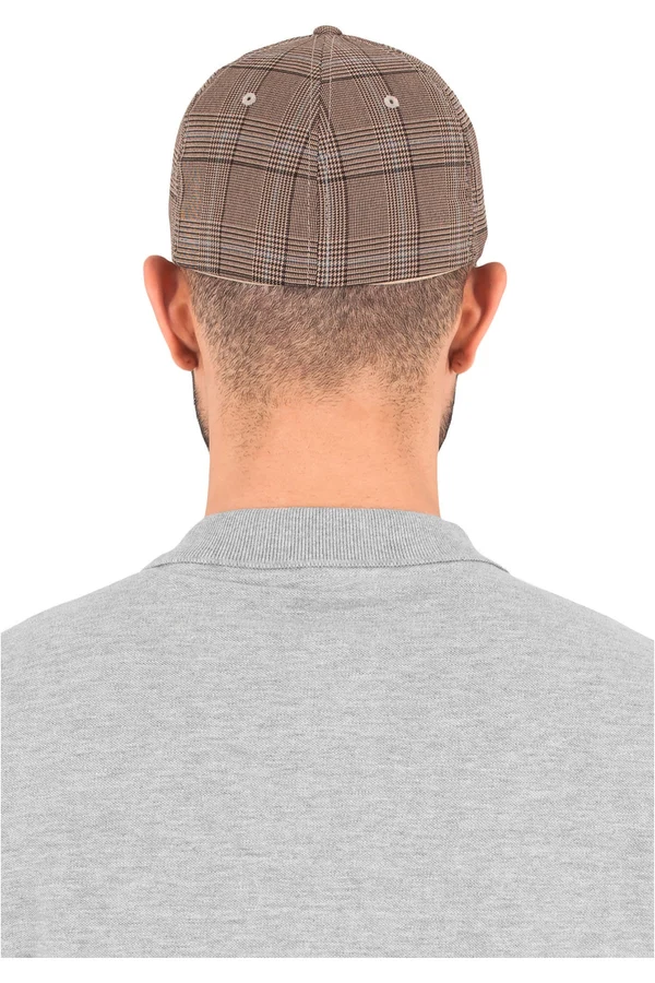 Kappe mit Prince of Wales-Muster