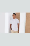 Men's recycled polyester polo shirt