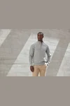Unisex-Sweatshirt mit Reißverschlusskragen