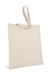 Tote Bag aus recyceltem Stoff mit Baumwolleffekt Natural