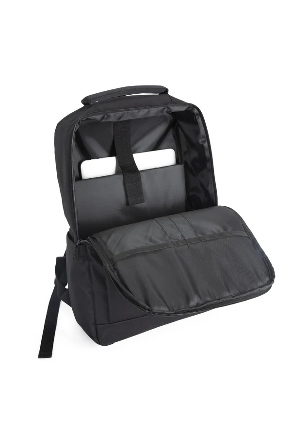 Business backpack with front pocket "easy printing"