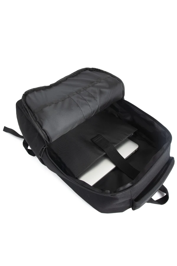 Business backpack with front pocket "easy printing"