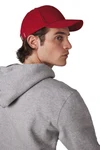 6 panel cap in organic cotton