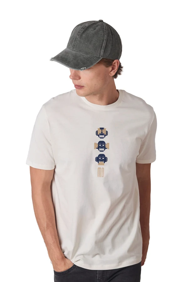 Destroyed washed cap