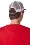 6 Panel Trucker mit kontrastfarbenen Nähten