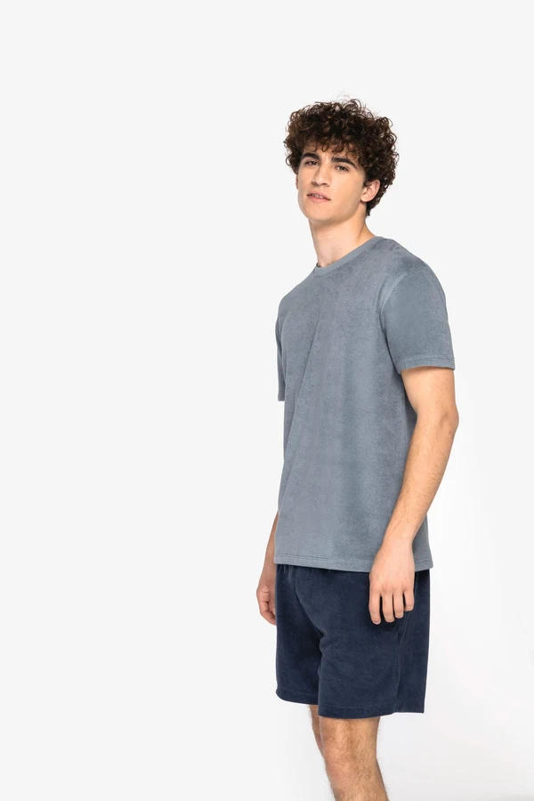 Men’s’ eco-friendly Terry Towel t-shirt