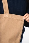 Eco-friendly corduroy washed effect  bag