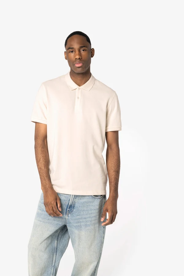 Umweltfreundliches Polohemd aus Pikeetrikot für Herren