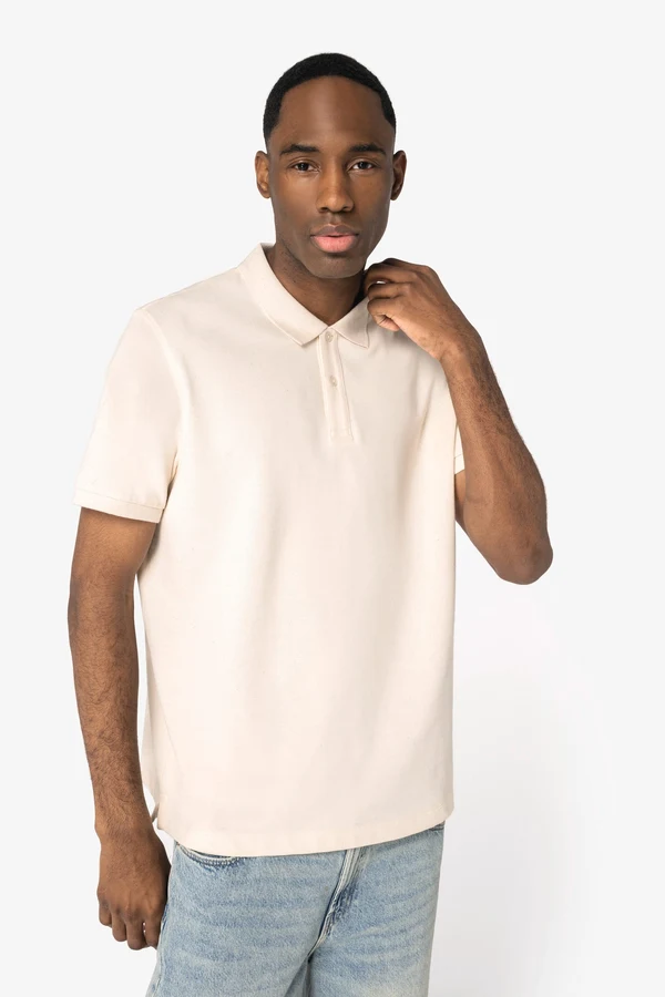 Umweltfreundliches Polohemd aus Pikeetrikot für Herren