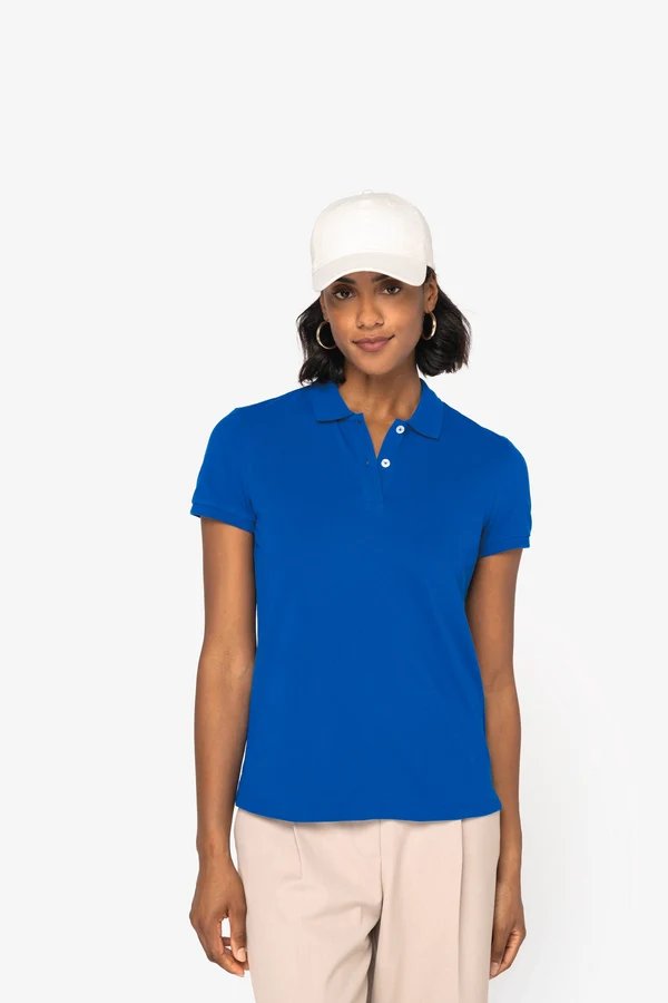 Umweltfreundliches Polohemd aus Pikeetrikot für Damen