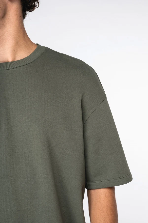 Eco-friendly unisex oversize French Terry t-shirt