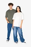 Umweltfreundliches Unisex Oversize T-Shirt aus French Terry