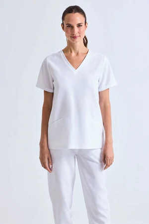 Tunika mit Stretchanteil und kurzen Ärmeln, Damen