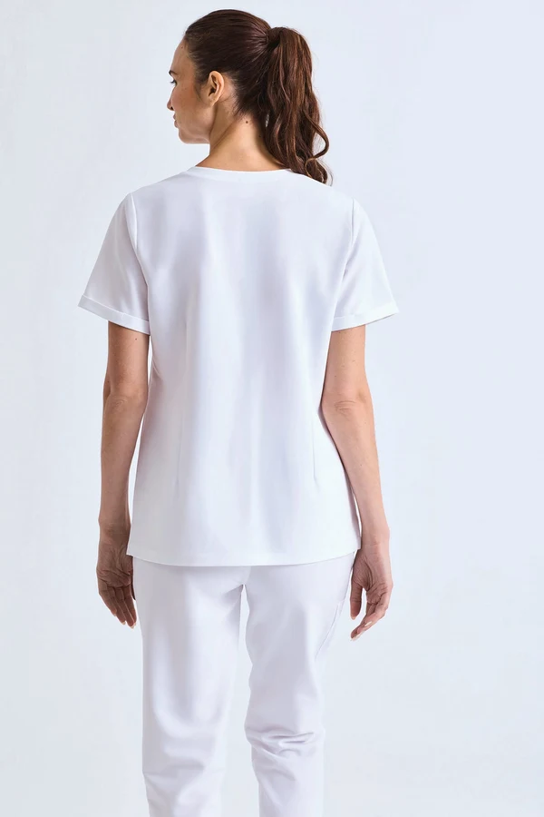Tunika mit Stretchanteil und kurzen Ärmeln, Damen