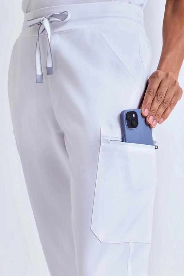 Cargo-Damenhose aus Stretch