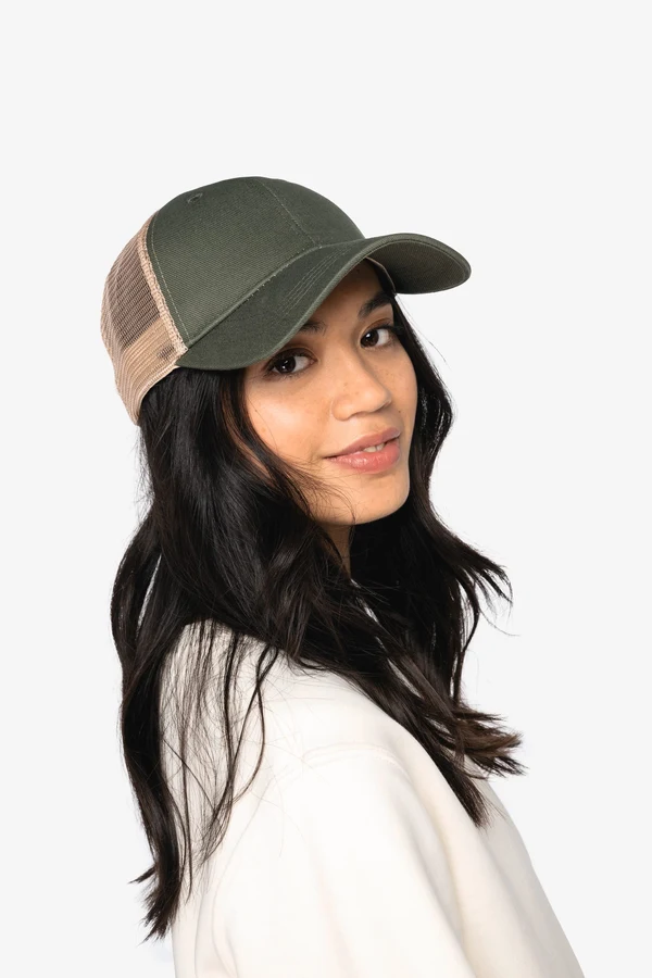 Eco-friendly unisex trucker cap 6 panels