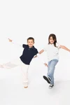 Umweltfreundliches Polohemd aus Pikeetrikot für Kinder