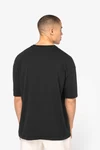 Eco-friendly men's washed effect oversized t-shirt