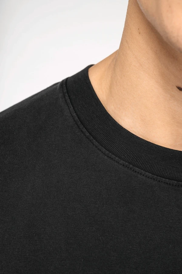 Eco-friendly men's washed effect oversized t-shirt