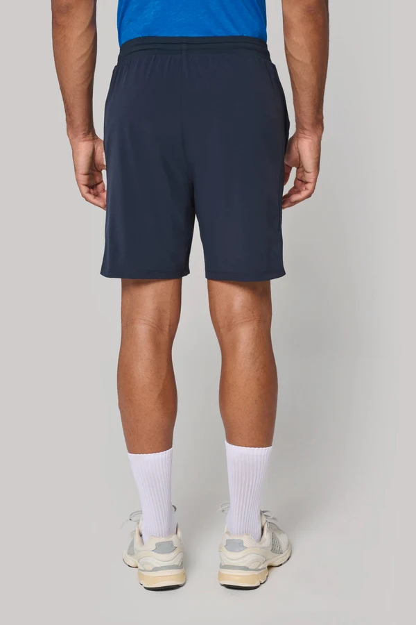 Umweltfreundliche 2-in-1-Shorts mit integrierter Untershort für Herren