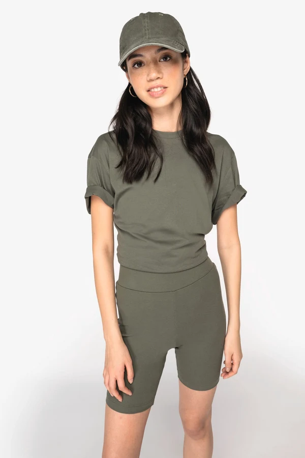 Umweltfreundliche Ripp-Shorts für Damen