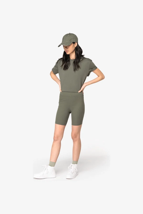 Umweltfreundliche Ripp-Shorts für Damen