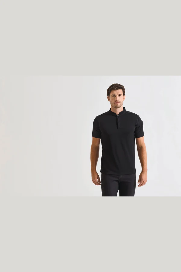 Coolchecker Essential Koch-Polohemd mit kurzen Ärmeln