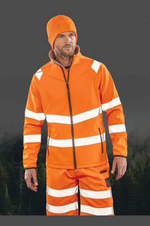 Recycelte Softshell-Sicherheitsjacke