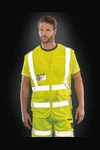 Sicherheitsweste aus Strick