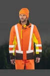 Recycelte 3-lagige Softshell-Sicherheitsjacke