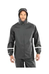 Wasserdichte Prism PU-Jacke mit reflektierenden Streifen