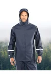 Wasserdichte Prism PU-Jacke mit reflektierenden Streifen