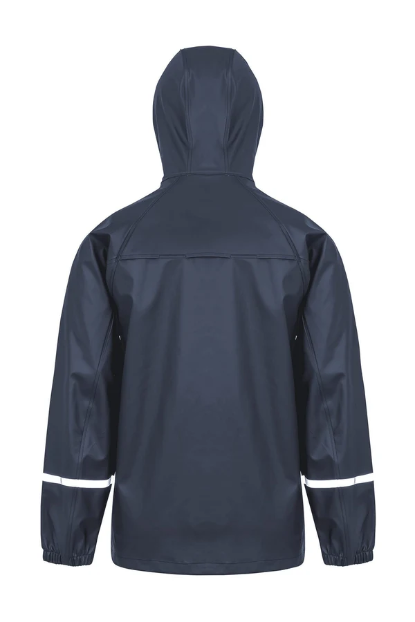 Wasserdichte Prism PU-Jacke mit reflektierenden Streifen