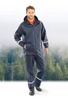 Wasserdichte Prism PU-Jacke mit reflektierenden Streifen