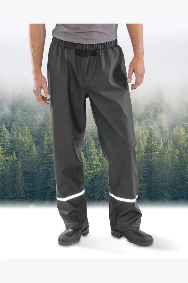 Wasserdichte Prism PU Hose mit reflektierenden Streifen