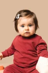 Babies eco-friendly fleece sweat-shirt