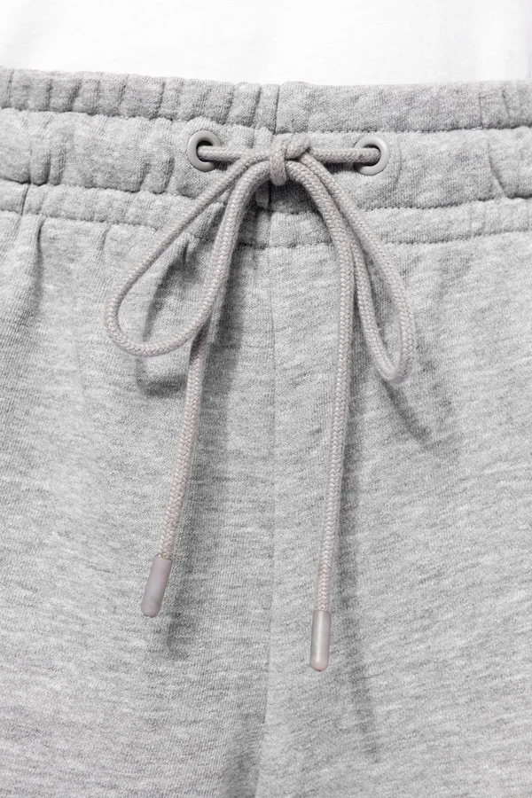 Umweltfreundliche Shorts aus gebürstetem Molton für Damen
