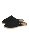 Mule im Espadrille-Stil